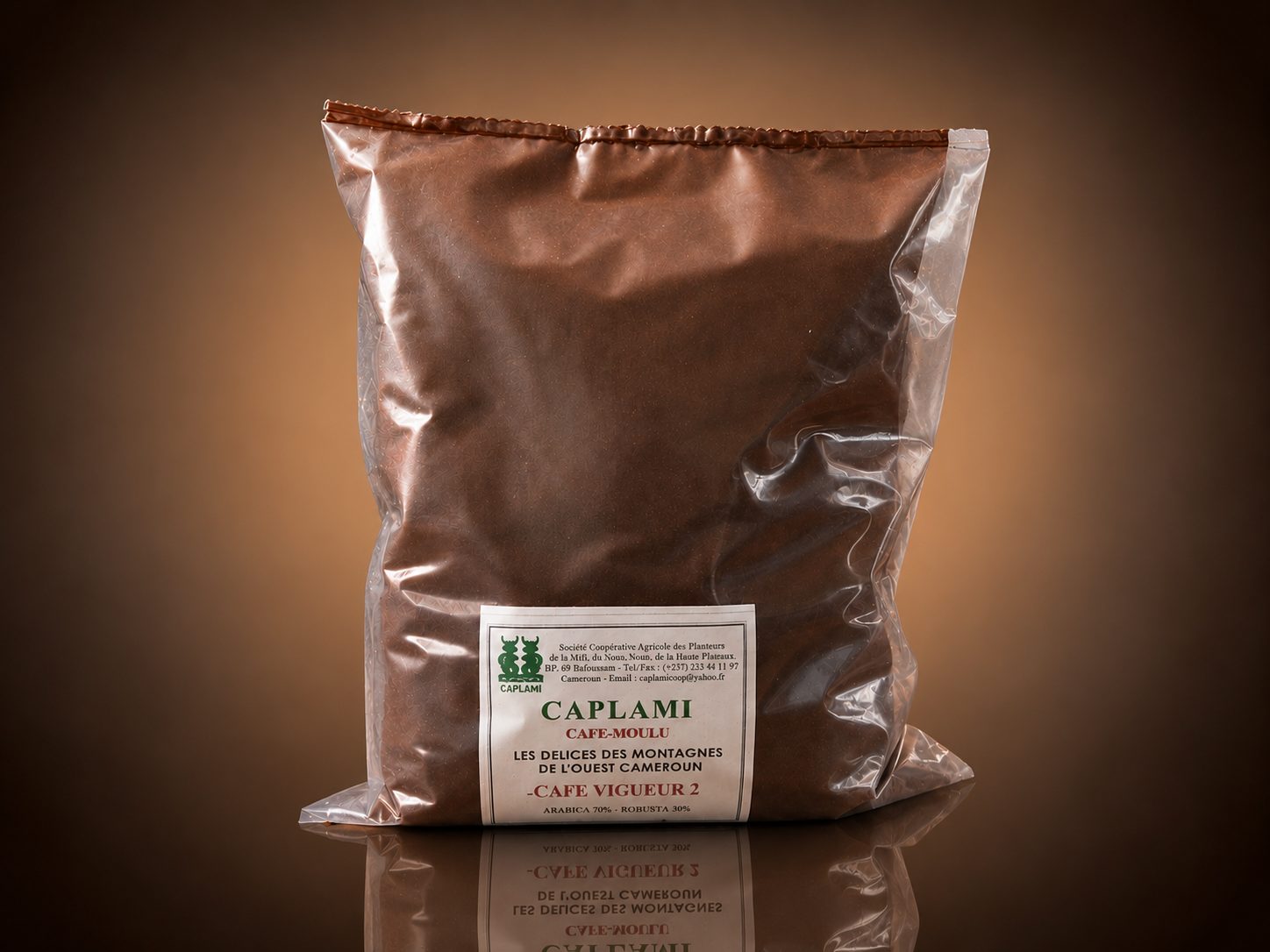 Café espresso moulu fin CAPLAMI Cameroun